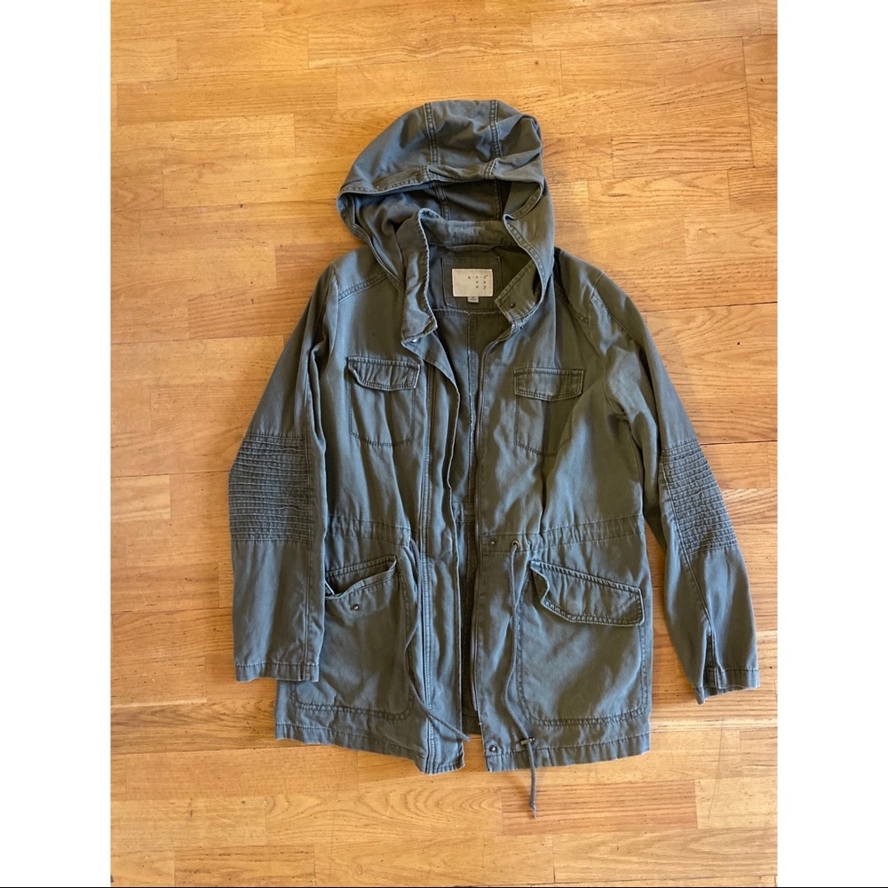 Hunter Green Cargo Jacket